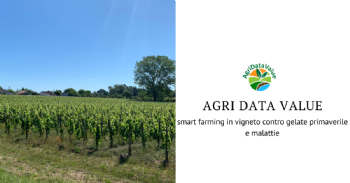 SIVE, partner del progetto Agri Data Value : smart farming in vigneto contro gelate primaverile e malattie